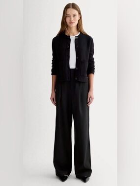 Everlane THE DRAPER PLEATED PANT IN BUTTERSMOOTH